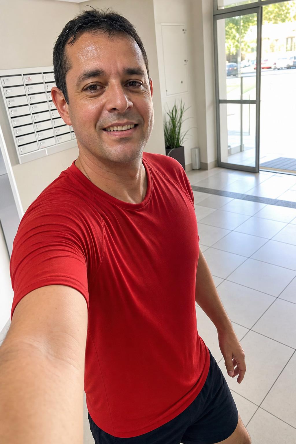 Renato no lobby